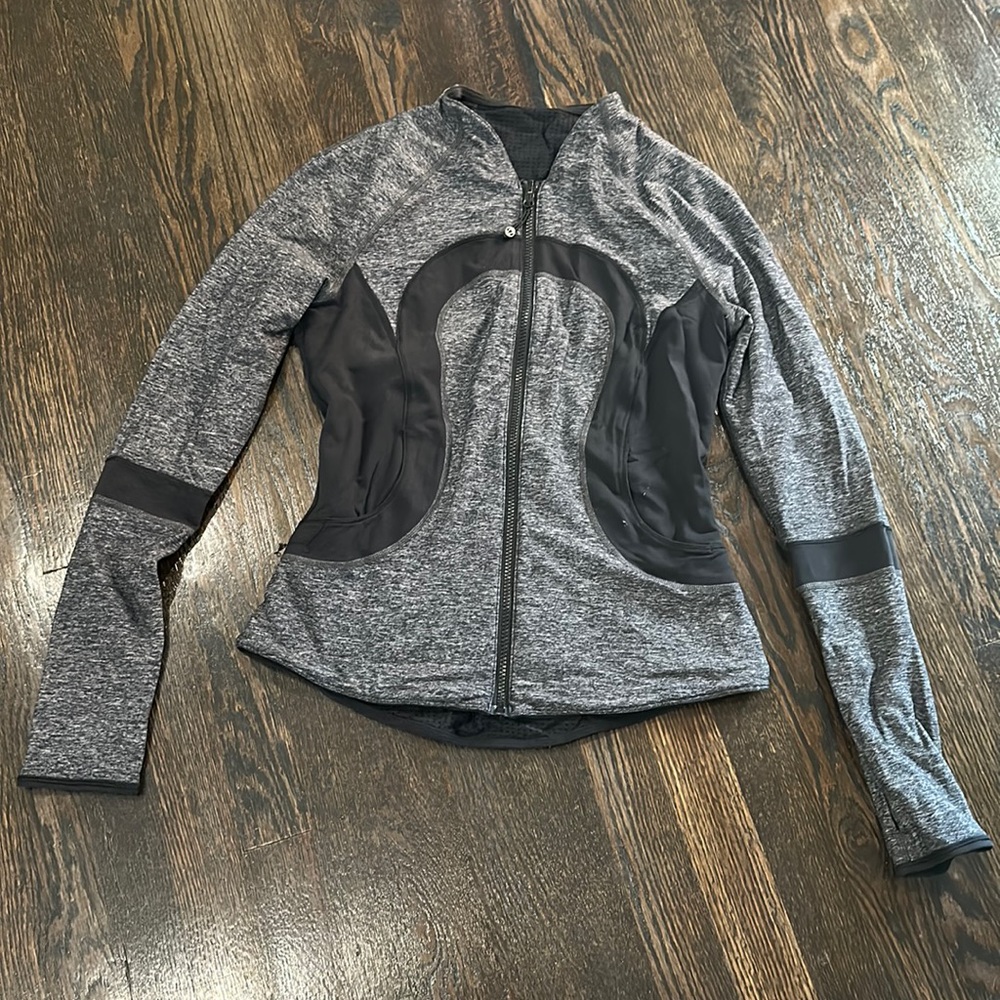 Lululemon x soul cycle zip up reversible